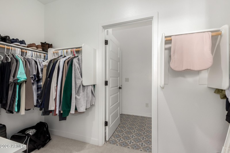 Primary Walk in Closet