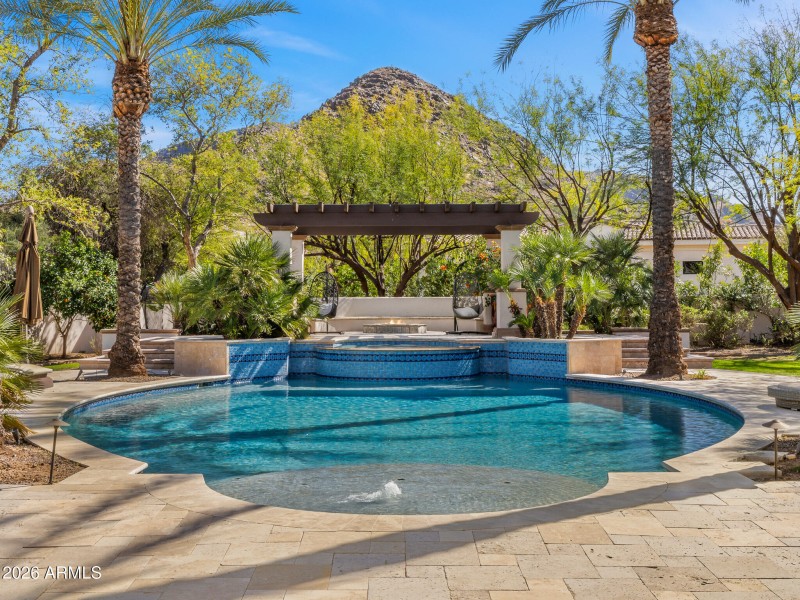 39pool and spa mountain views
