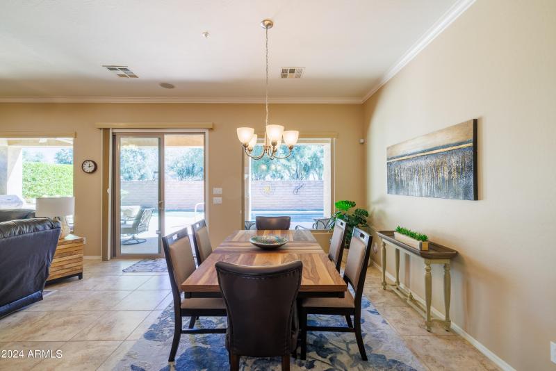 Dining Room with Outdoor Views