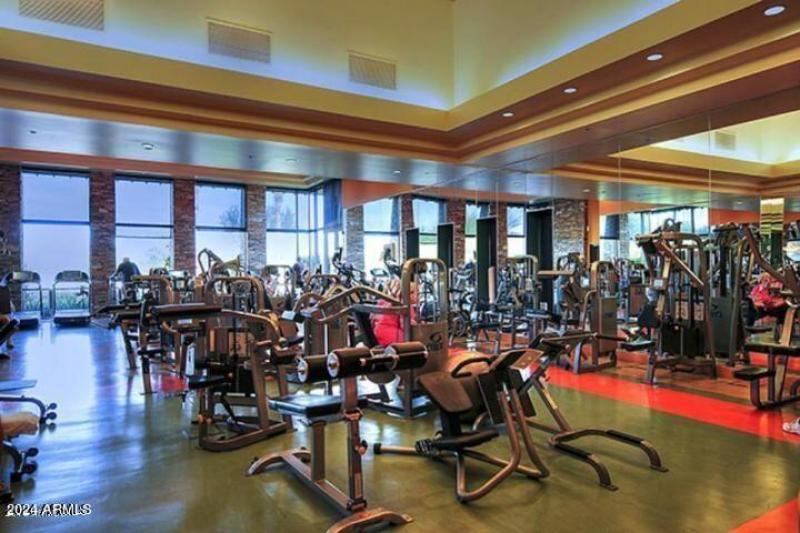 Workout Room at the Kiva Club