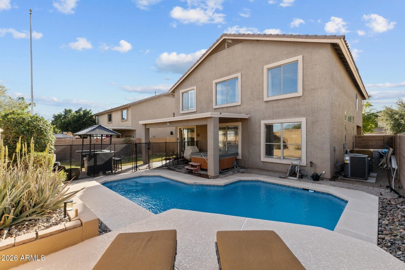 Pool / Back of Home