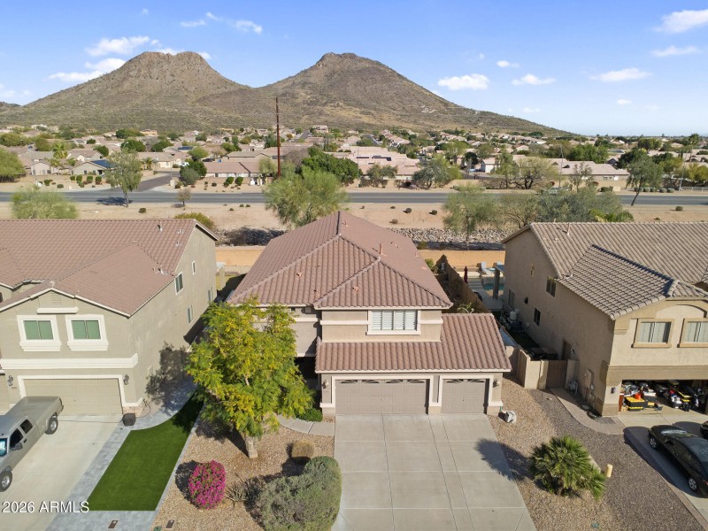 Aerial View of Home