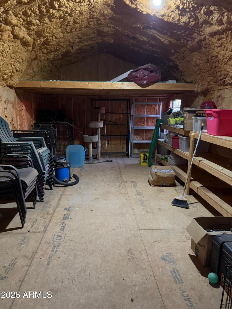 Interior Custom Shed