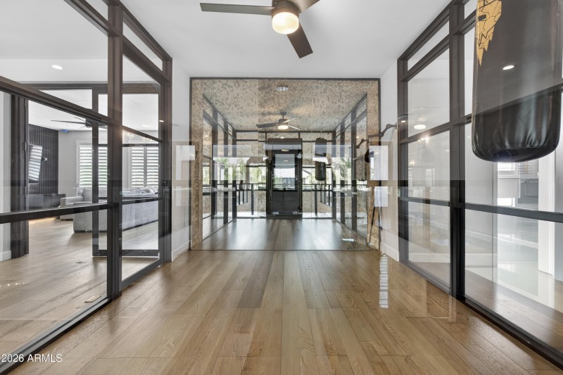 Second floor gym