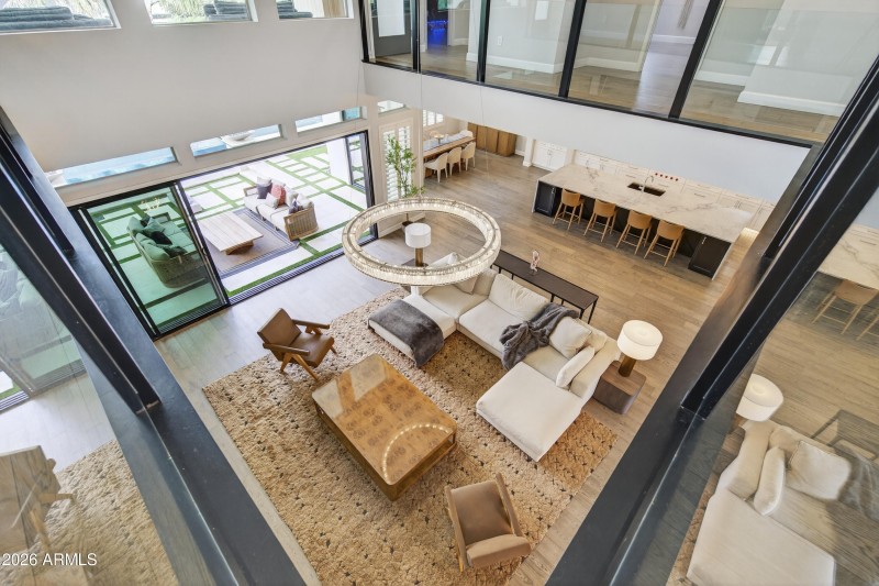 View from upstairs