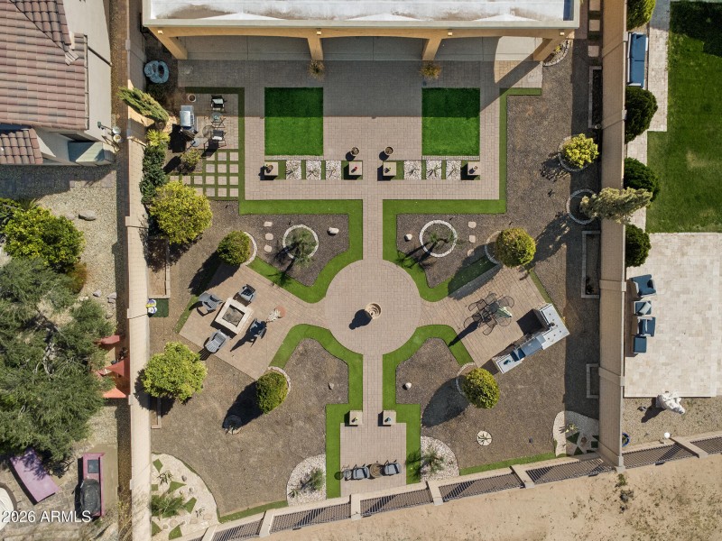 Aerial Overview of Home