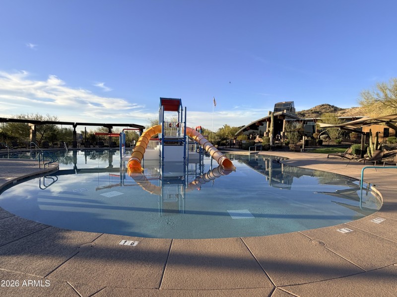 Clubhouse kids pool