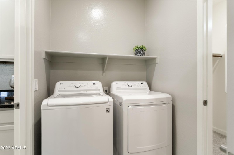 Laundry w/Washer & Dryer