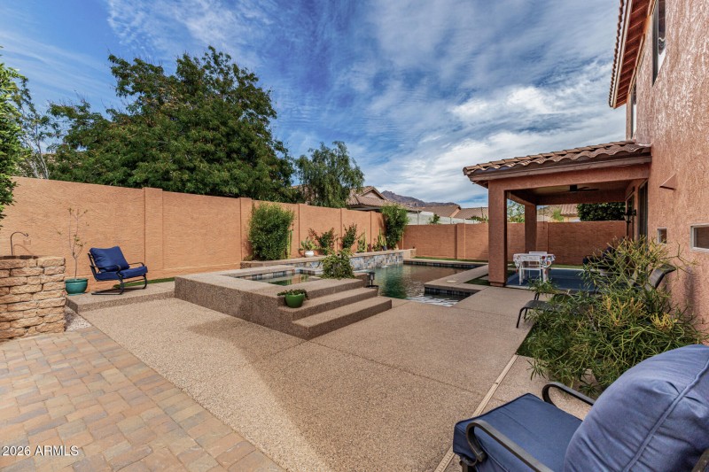 Private Backyard