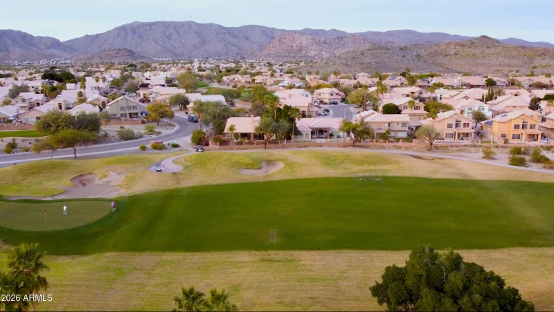 Golf and Mountains
