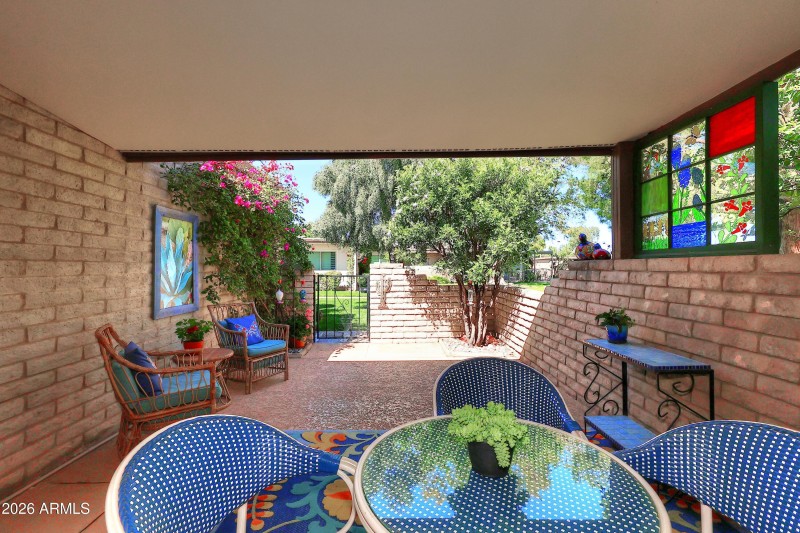 Covered Patio-View