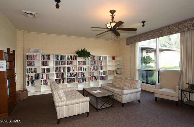 Scottsdale House-Library