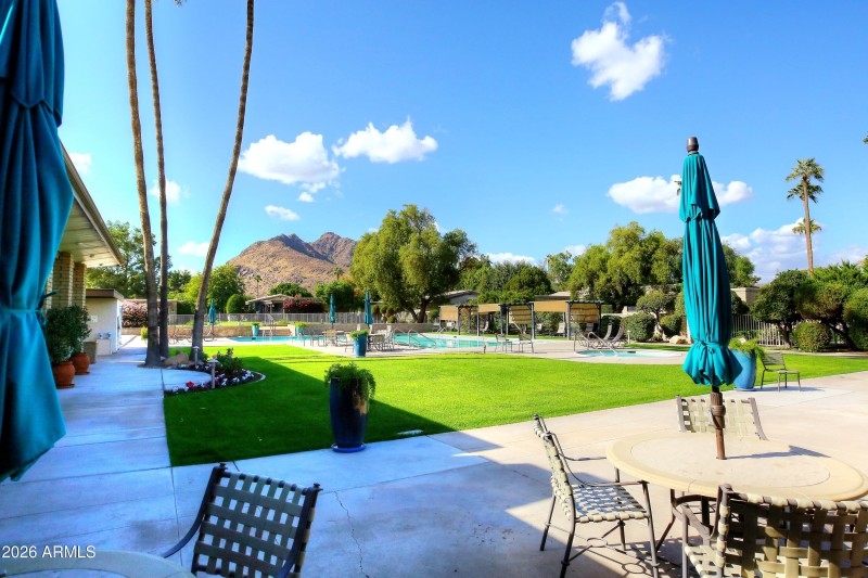 Scottsdale House-Patio View