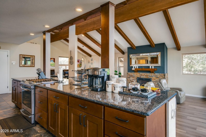 Kitchen View To Great Room