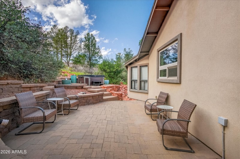 Rear Patio