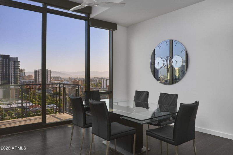 Dining Room with City Views