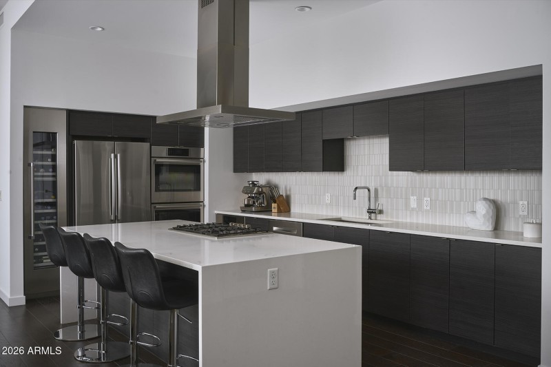 Open Kitchen with Modern Design