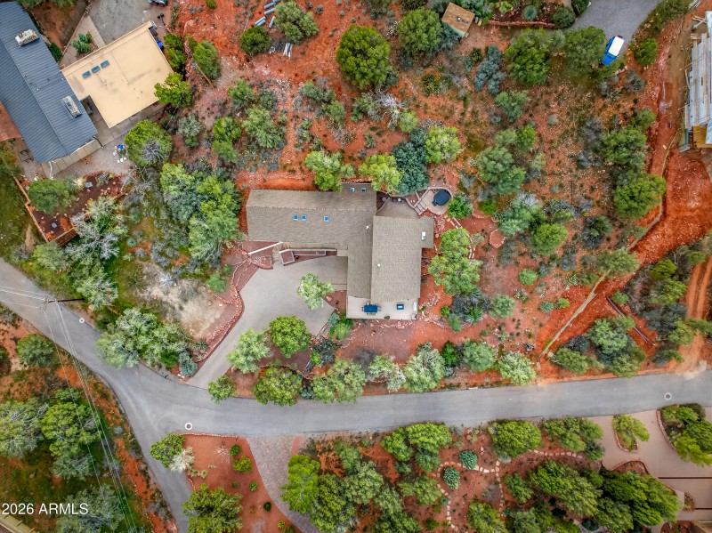 Aerial View Of Home