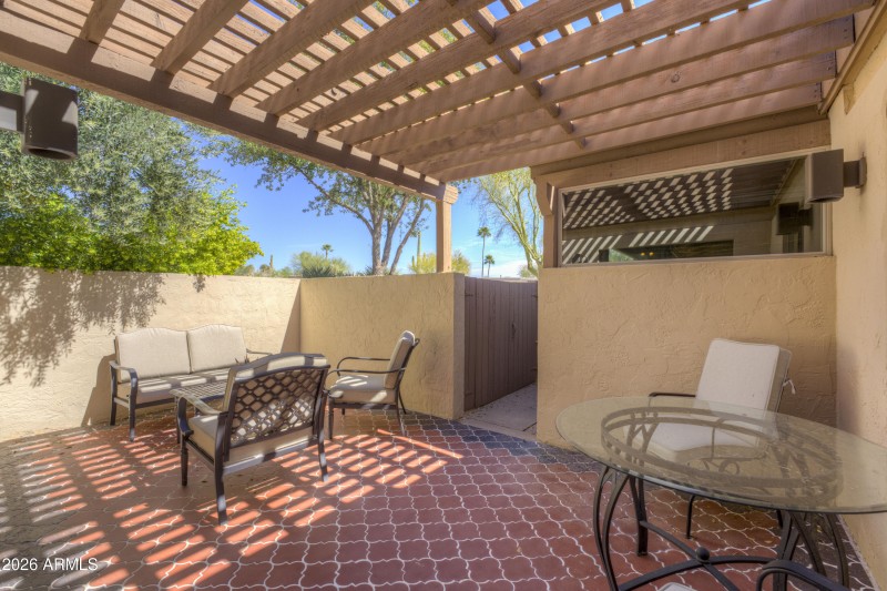 Patio off Breakfast Room