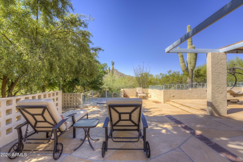 Backyard view
