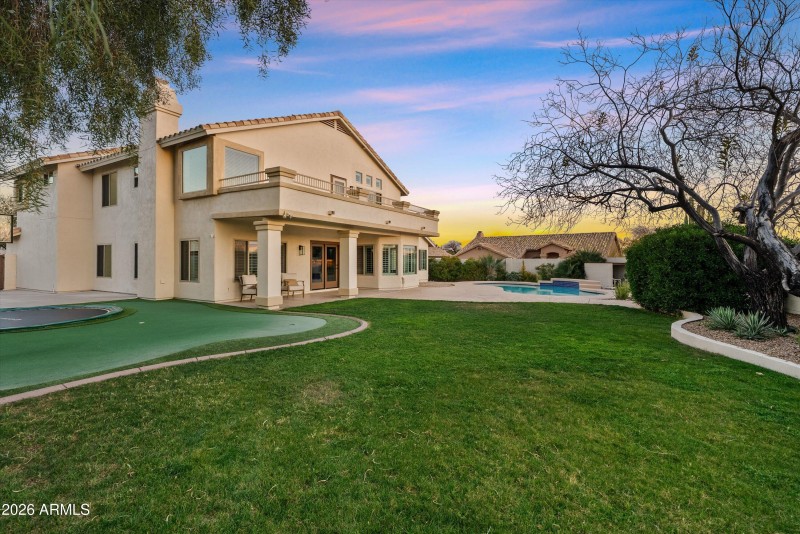 back yard