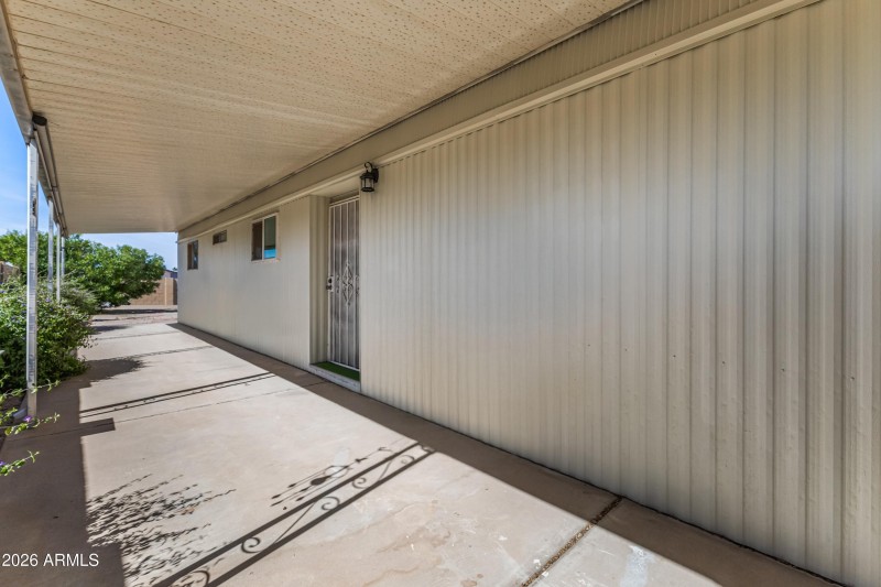 Extended Covered Patio