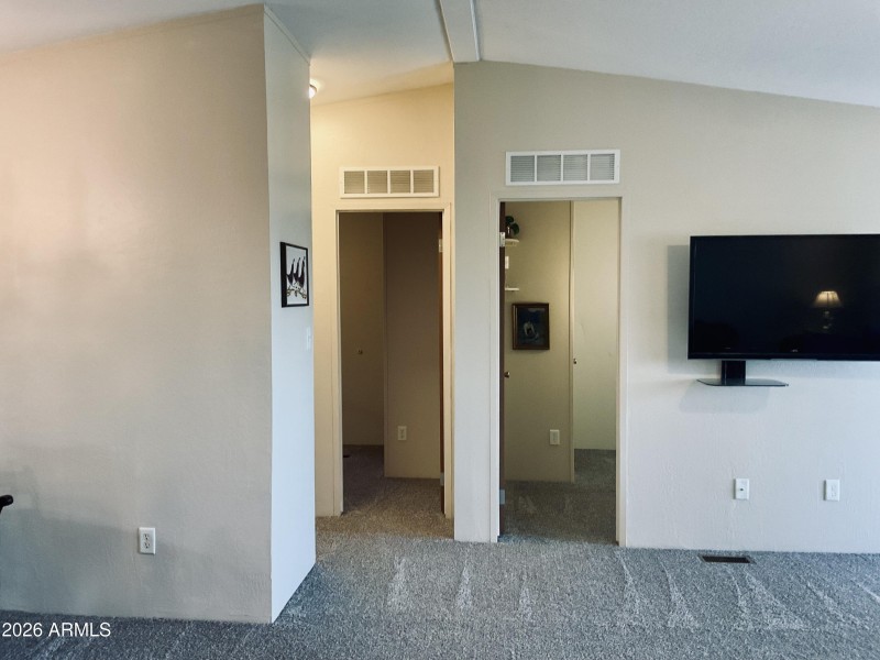 To bedrooms 2 and 3