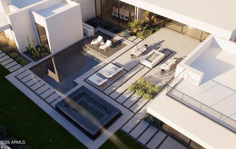 Pool Birds Eye
