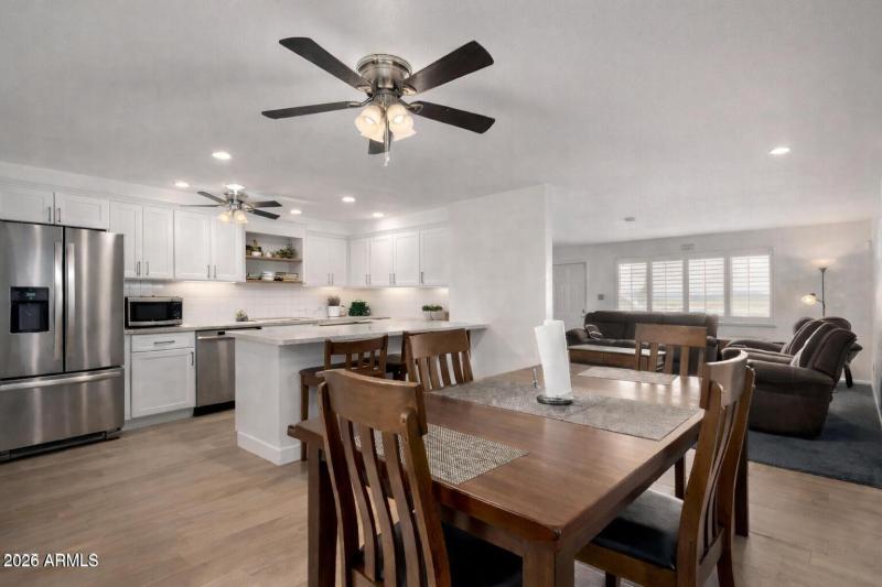 Staged Kitchen
