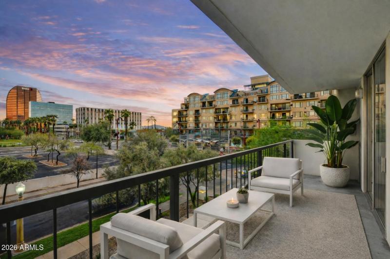 Balcony View - Virtually Staged