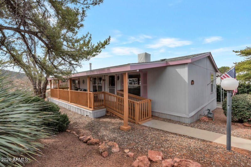 Front Angle with Landscaping
