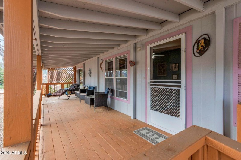 Spacious Front Covered Porch