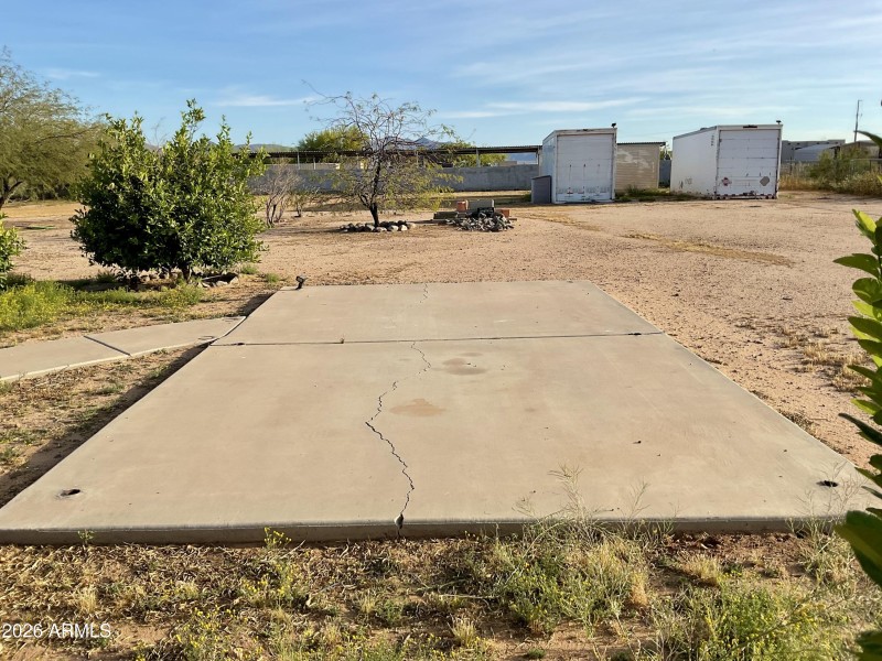 Parking Slab and Storage