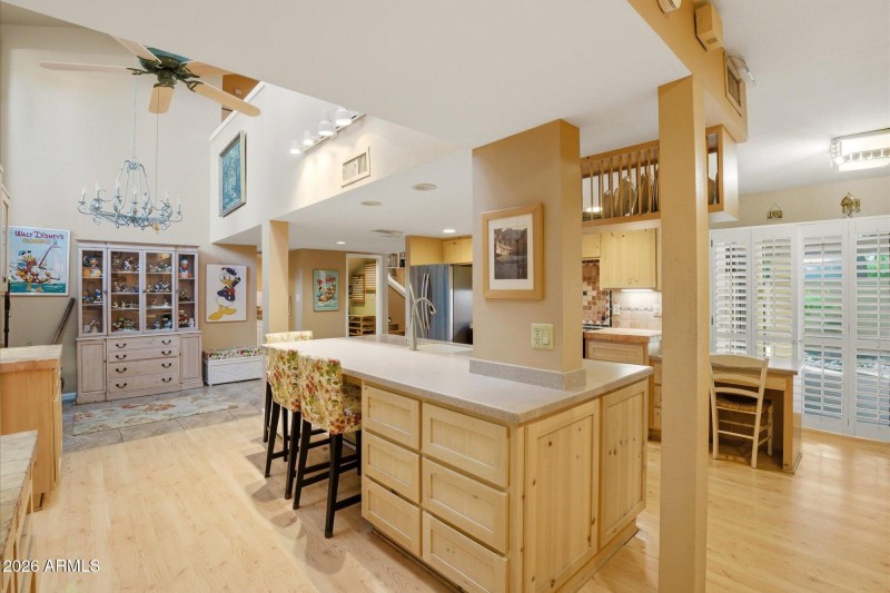 Kitchen area