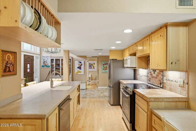 Kitchen area
