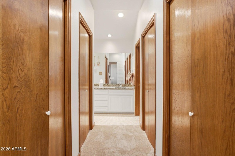 Primary closets