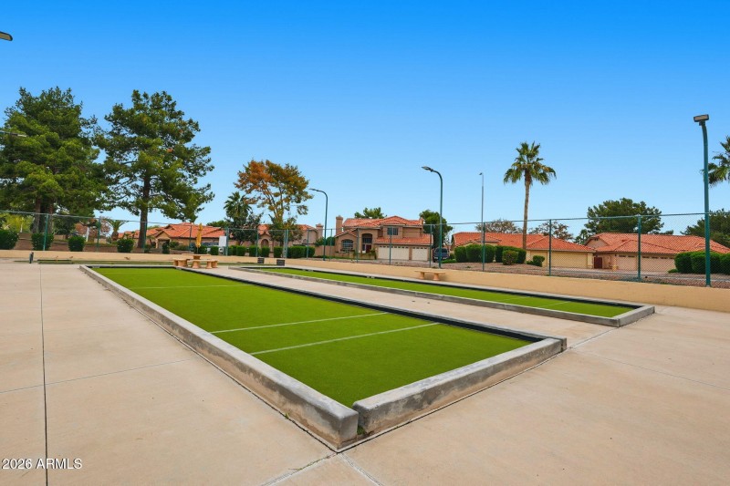 Bocce courts