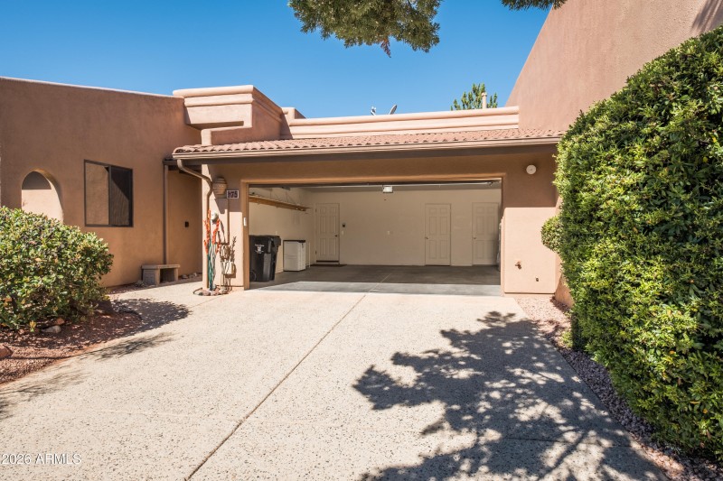 2 car attached garage