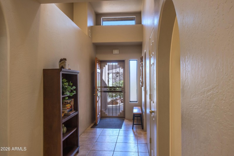 Hallway towards front door