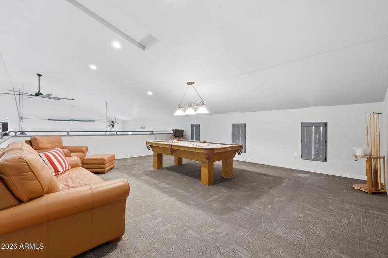 Elevated Loft Storage/Bonus Space