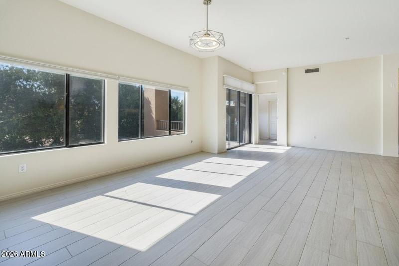 Virtually Remodeled Living and Dining Ar