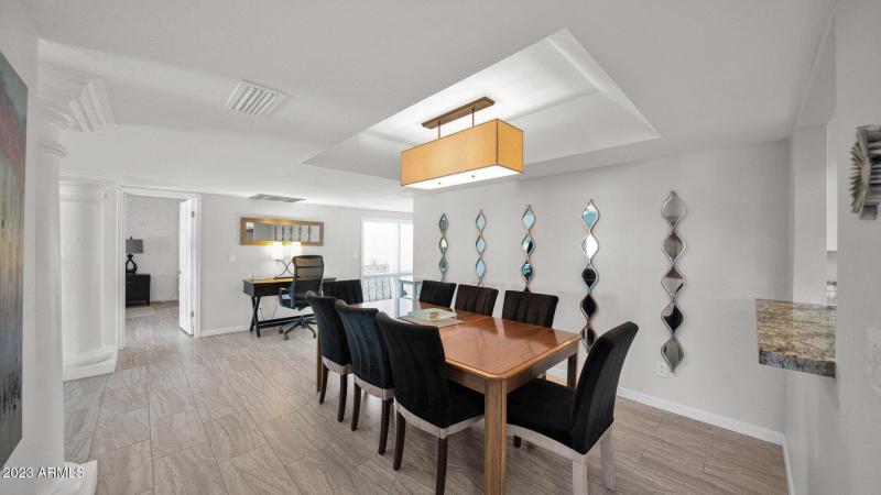 Dining area