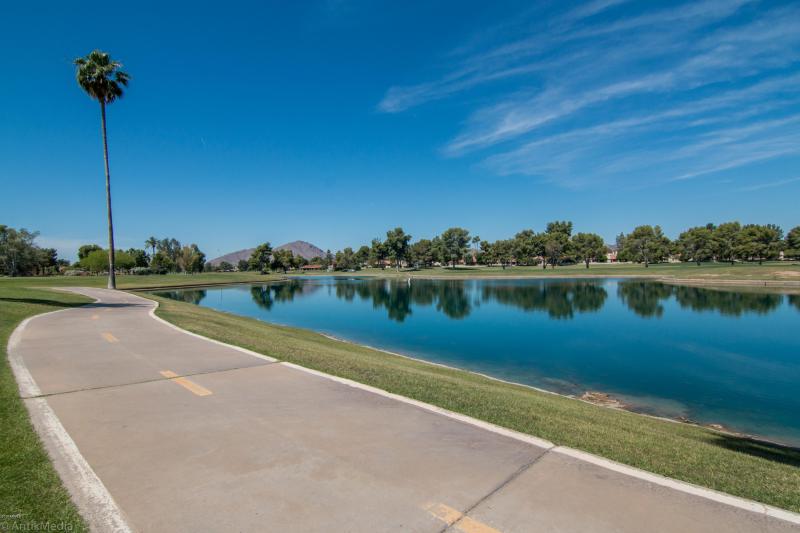 patio access to miles of nature and view