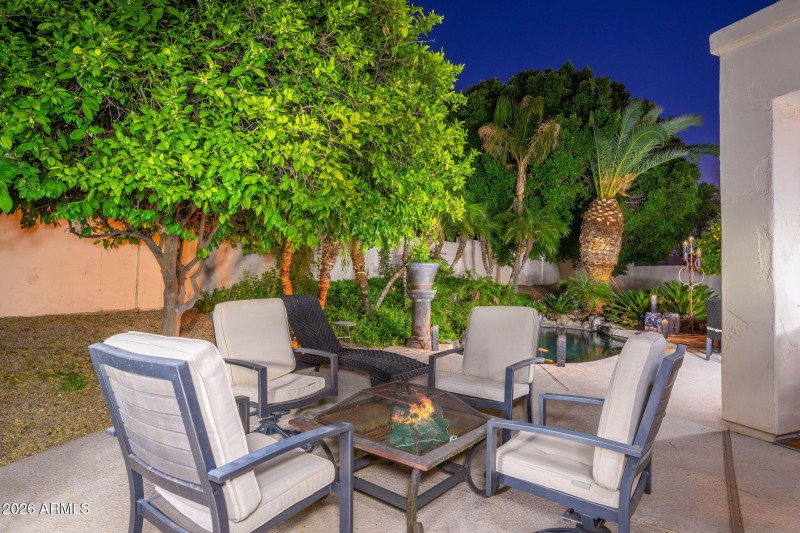 Sitting Area by Firepit