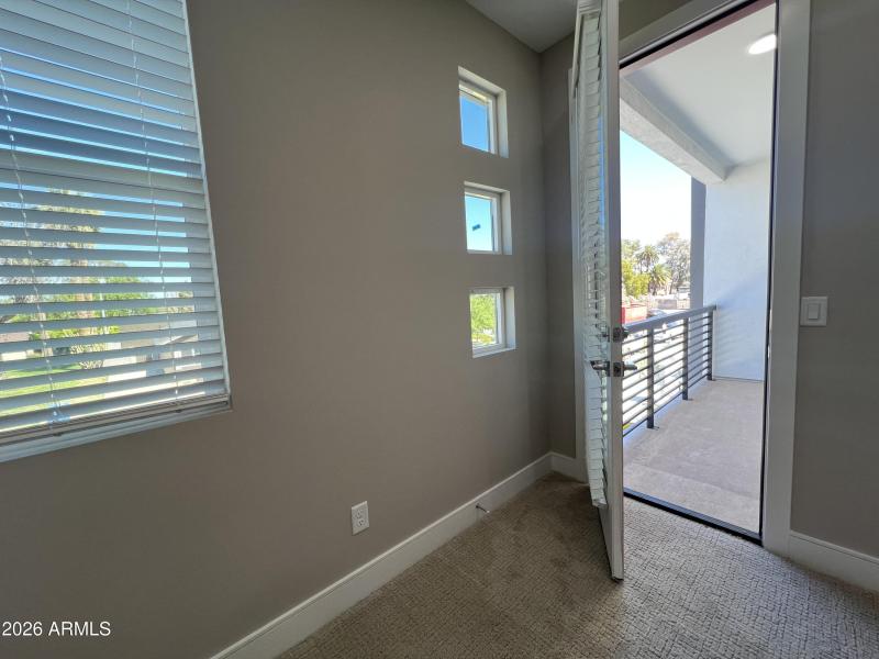 Primary Bedroom opens to Deck