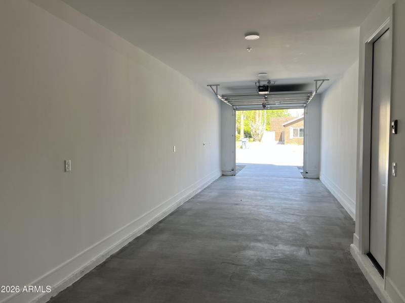 Private 2 car garage