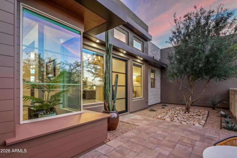Courtyard Entry