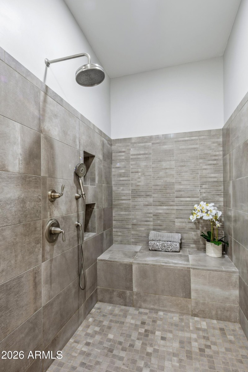 Expansive Walk-in Shower