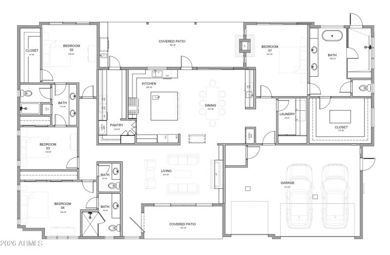 Main House Floor Plan