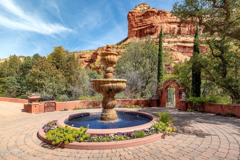 Entry Water Feature
